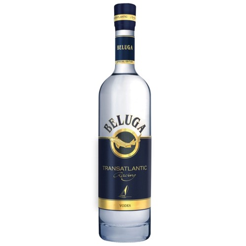 进口白鲸伏特加金银鲟鱼酒银鱼洋酒白酒鲸鱼酒吧俄罗斯风味BELUGA - 图1