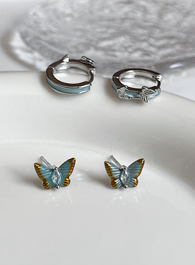 女925清冷蝴蝶时尚不掉色