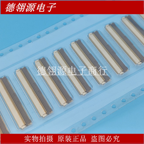 FH29B-100S-0.2SHW 0.2mm间距100pin翻盖下接 HRS广濑原装连接器 - 图0