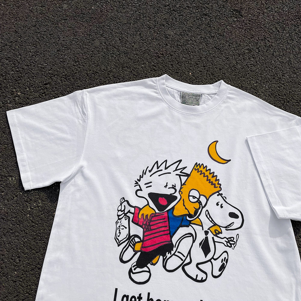 王有病十年老店！百元品质实拍！ Simpson辛普森 T-shirt短袖T恤 - 图1