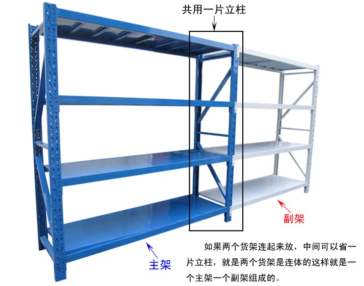 金属轻仓储货架货架广州装铁架子拆货架家用中型重型货架深圳仓库 - 图1