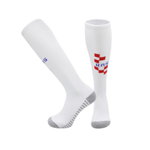 Croatian child adults homage football socks towel bottom non-slip thickened both code match