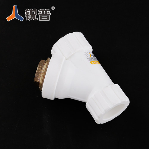 锐普PPRY型过滤器20 25 32 40 50 63Y型PPR过滤器配件PPR水管配件 - 图2