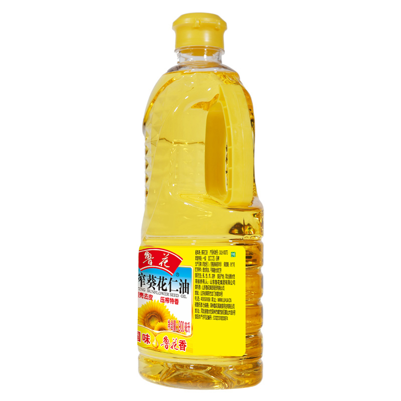 【鲁花直营】鲁花压榨葵花仁油1.6L 物理压榨 食品 食用油 - 图0