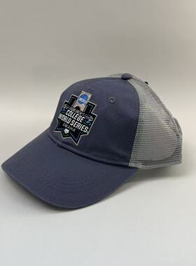 NCAA College World Series纪念帽 Gear立体刺绣网面卡车棒球帽