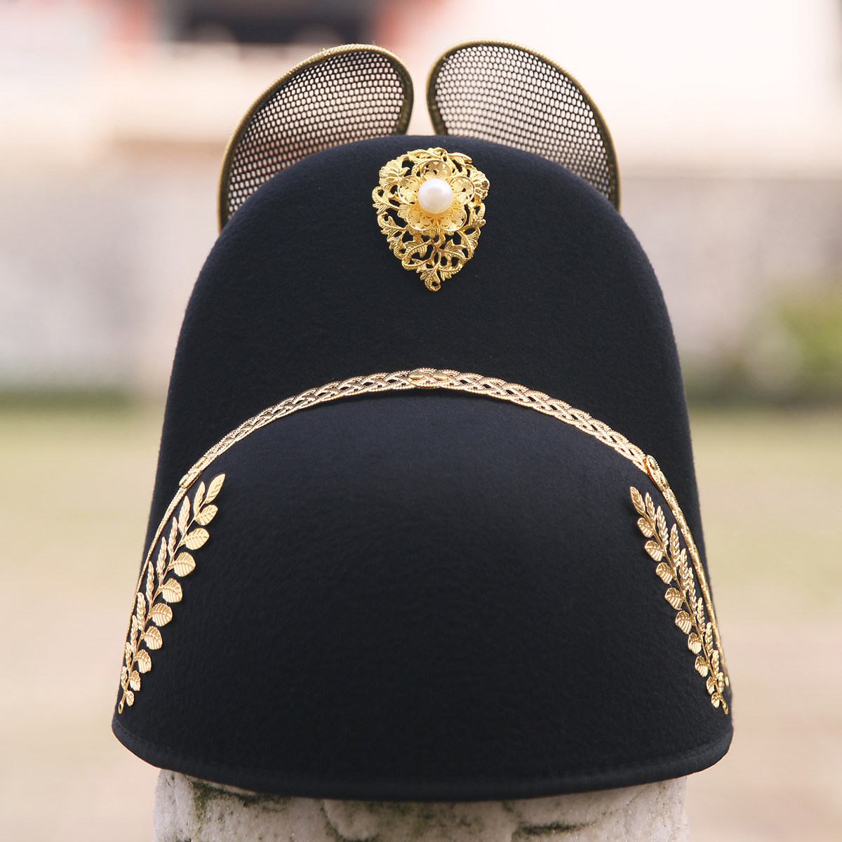 明制汉服帽子乌衣巷翼善冠乌纱折上巾古装帽子男古风中式冠帽,淘宝优惠券,粉丝福利购,淘宝优惠卷