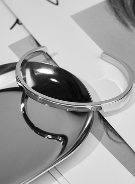 欧美男316精钢轻奢手镯包邮