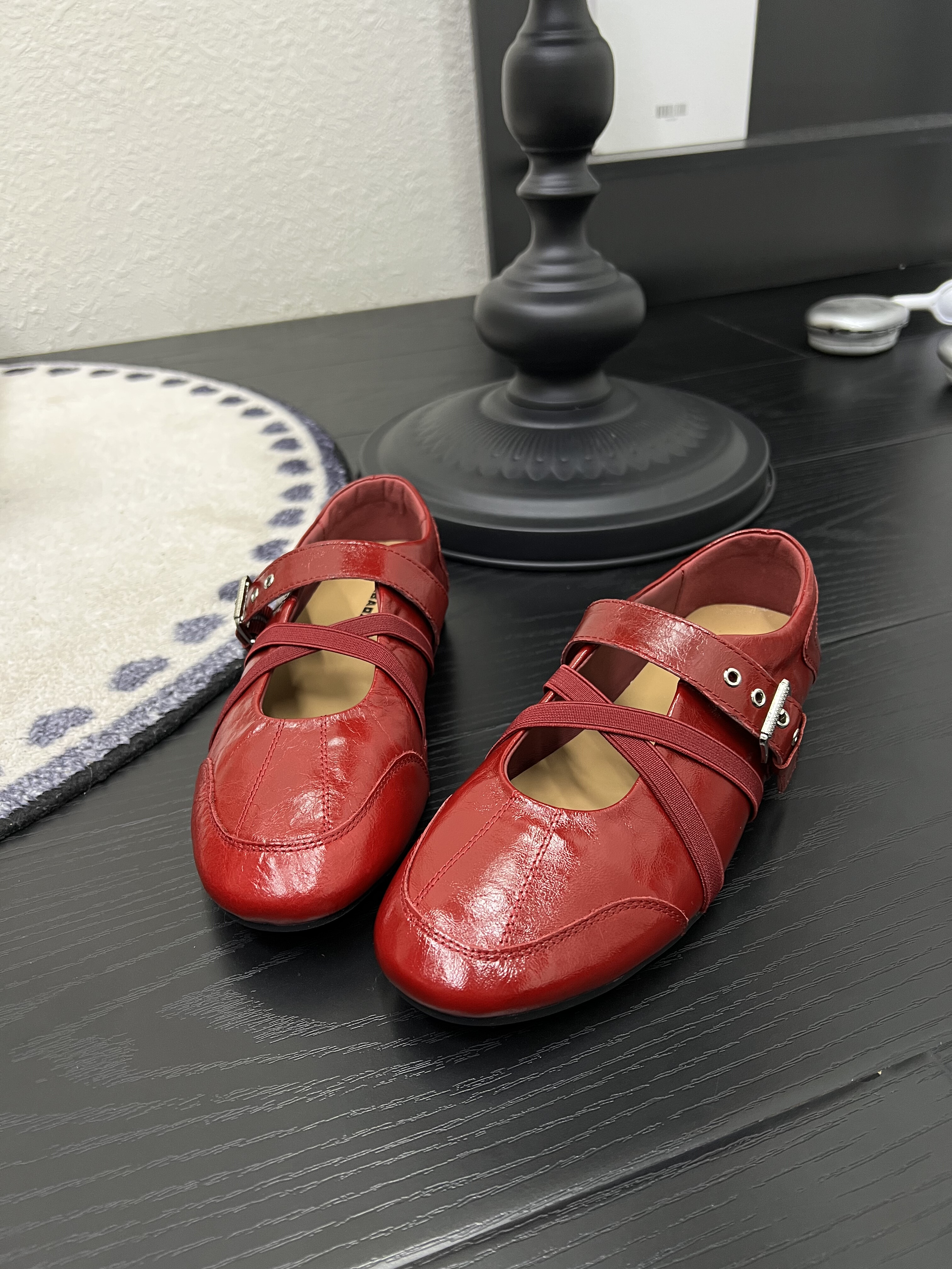 复古圆头小红鞋浅口芭蕾舞鞋女2026春新款内休闲玛丽珍票浅口单鞋,淘宝优惠券,粉丝福利购,淘宝优惠卷