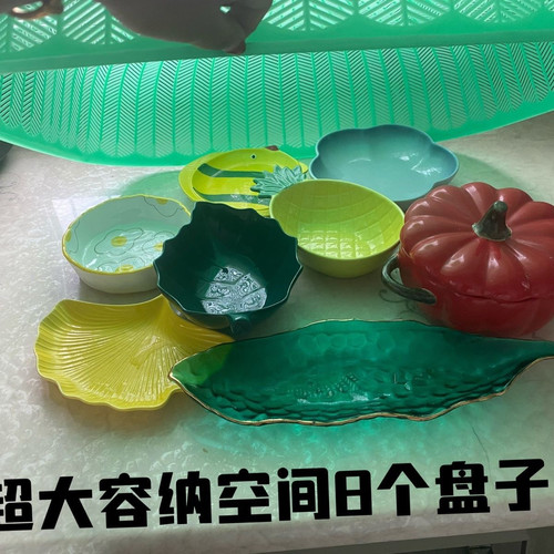 圆形饭菜罩塑料大号正方形饭桌罩防苍蝇盖菜罩剩菜罩防尘食物罩子-图0