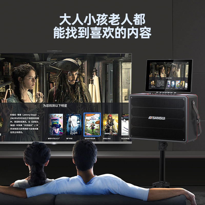  sansui九洲龙腾KTV/卡拉OK音箱