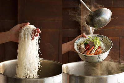 越南维英河粉檬粉pho Duy Anh 牛肉河粉400g 米线米粉扁粉 虎窝淘