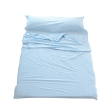 Хлопковый спальный мешок для путешествий для выхода на улицу, портативная простыня для взрослых для двоих