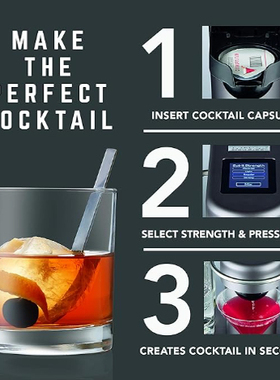 Bartesian Premium Cocktail Maker自动调酒家用鸡尾酒调制机