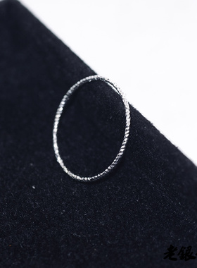 指环戒指日韩小清新简约S925纯银