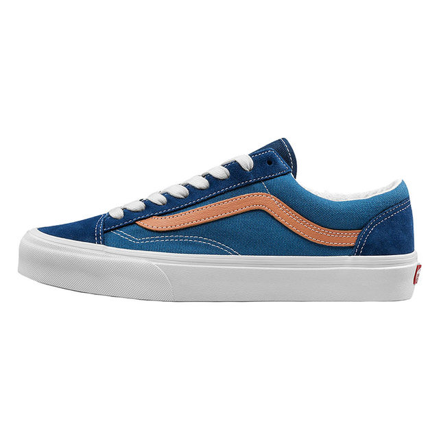 blue orange vans