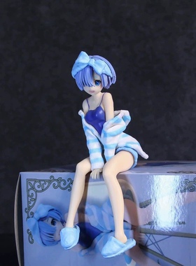 从零开始异世界生活 压杯面 蕾姆 手办模型机箱汽车摆件礼物