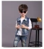 Quần áo trẻ em mùa thu denim vest vest bé trai mùa xuân và mùa thu 2 áo 3 trẻ em 4 phiên bản Hàn Quốc 7 tuổi 5 vest vai thủy triều 6 - Áo ghi lê