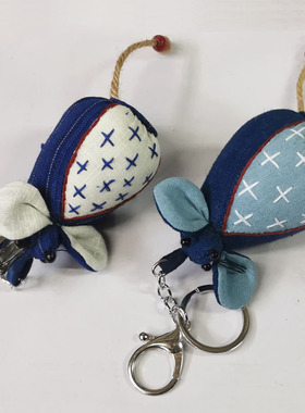 包邮原创民族风手工布艺毛衣项链