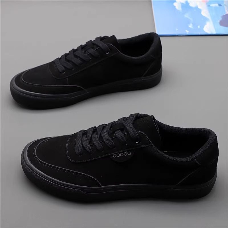 男鞋新款秋季系带休闲板鞋男士低帮平底绒布透气布鞋男百搭休闲鞋,淘宝优惠券,粉丝福利购,淘宝优惠卷