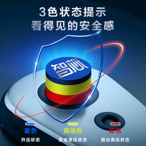 爱仕达官方旗舰店智芯高压锅电磁炉通用家用304不锈钢压力锅防爆 - 图2