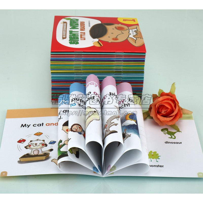 幼儿英语常见词妙趣故事屋(全套32册)学前英语课教育教学参考资料教材儿童少儿英语入门启蒙读物蒲公英英语拼读王音频视频训练发音