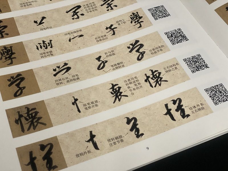 碑帖名品全本实临系列9册智永真草千字文颜真卿多宝塔碑王羲之兰亭序孙过庭书谱褚遂良雁塔圣教序字帖作品集临摹入门书籍上海书画
