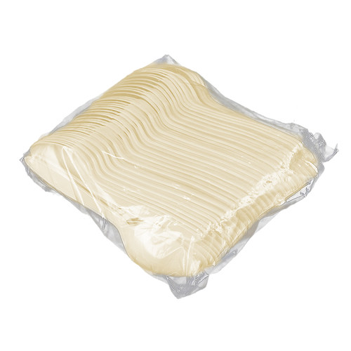 一次性勺子透明塑料小黄勺小汤勺冰淇淋勺冰激凌蛋糕勺啫喱勺 - 图3