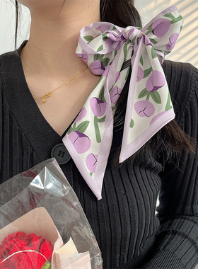 潮流春夏ins丝巾女气质百搭