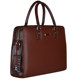 One-shoulder LOKANF handbag genuine leather business business