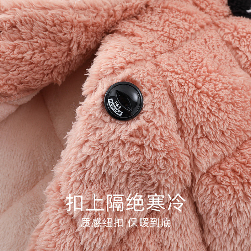 芬腾可安睡衣女三层夹棉加厚加绒秋冬季珊瑚绒睡袍长裤家居服套装,淘宝优惠券,粉丝福利购,淘宝优惠卷