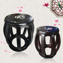 Fairy Sound Instrumental Solid Wood Guzheng Bench Waist Drum Stool Yangzhou bench