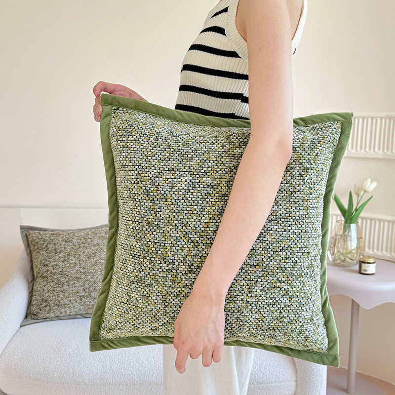 轻法式绒抱枕轻奢感床头软包靠垫样板房北欧客厅沙发抱枕套,淘宝优惠券,粉丝福利购,淘宝优惠卷