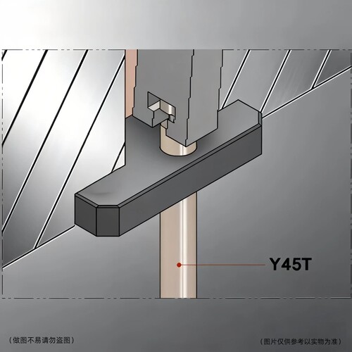 丫45F斜顶针-F型T型斜顶杆斜顶座斜顶滑座SKD61全硬燕标准定制 - 图1