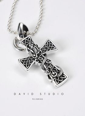 新款davidstudio图腾圆珠链