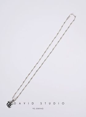 davidstudio925纯银吊坠项链