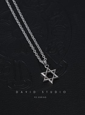davidstudio925纯银环形项链