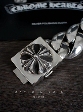 david家朋克机车风花高逼格手链