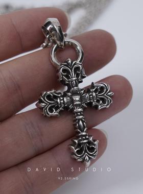 纯银情侣项链罗志祥同款