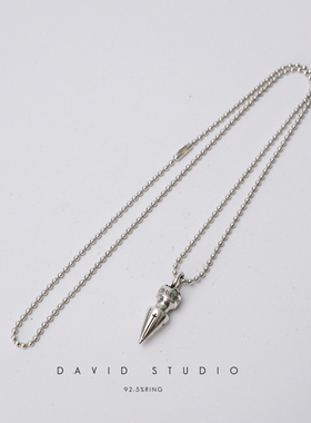 纯旧潮牌网红款做坠项链吊