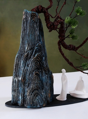 中式风格工艺陶瓷摆件