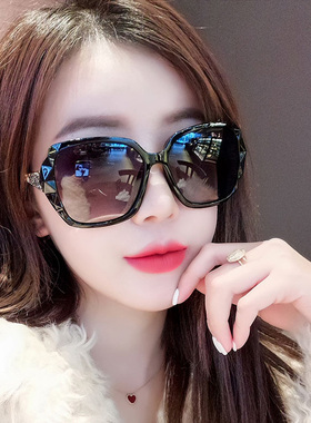 大框太阳镜偏光时尚女士