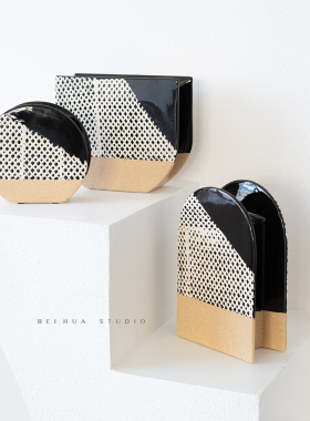 北花西舍陶瓷桌面摆件现代