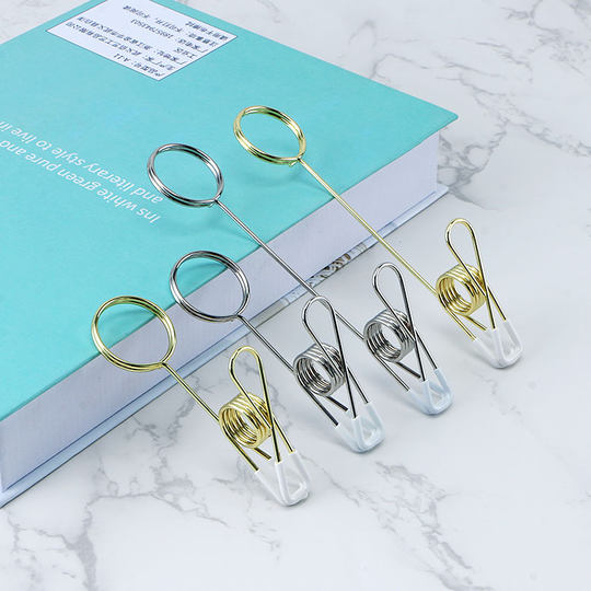 New anti-slip metal note holder photo holder label holder