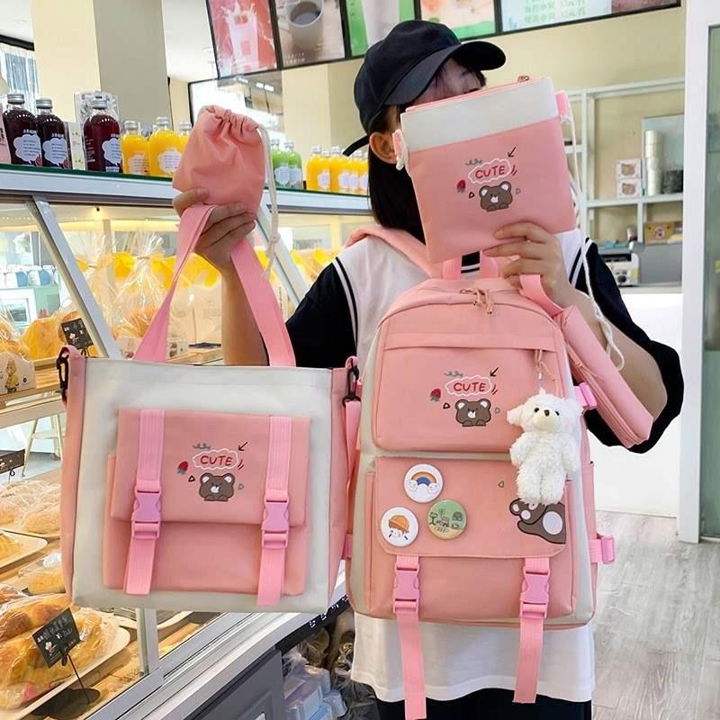 bag Backpack Casual Backpacks Bags For girl women School - 图3