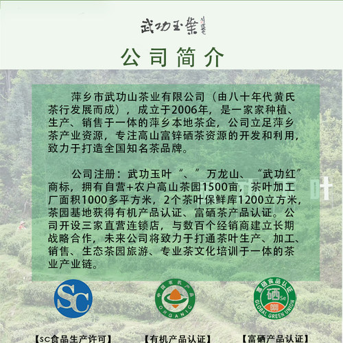 厂家直销正品2025新茶毛尖松针绿茶江西武功山茶武功玉叶口粮120g - 图0