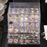 Коробочка для хранения, вместительная и большая коробка для хранения, брендовые серьги, высококлассный изысканный стенд