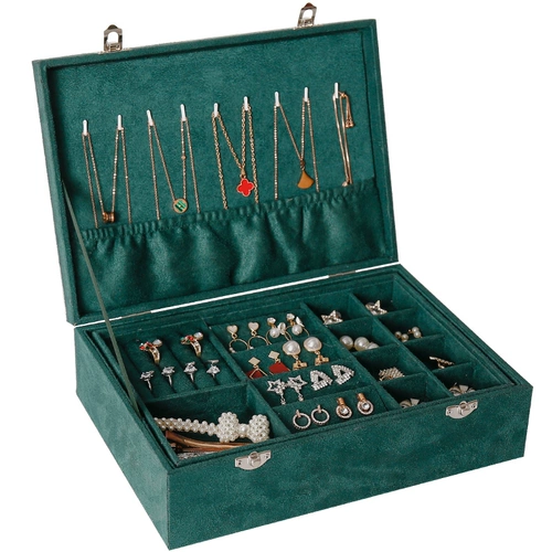 Коробочка для хранения, вместительная и большая коробка для хранения, большие брендовые высококлассные изысканные серьги