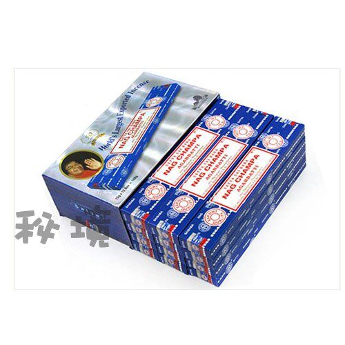 NAG CHAMPA SATYA印度香家用室内赛巴巴黄花香金香木生活香净化香 - 图0
