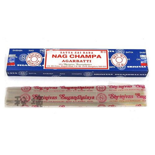 NAG CHAMPA SATYA印度香家用室内赛巴巴黄花香金香木生活香净化香 - 图3