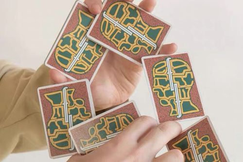 CKB纸牌 Fontaine x Brandead 方丹 绿脑丹 脑死 花切收藏扑克 - 图1